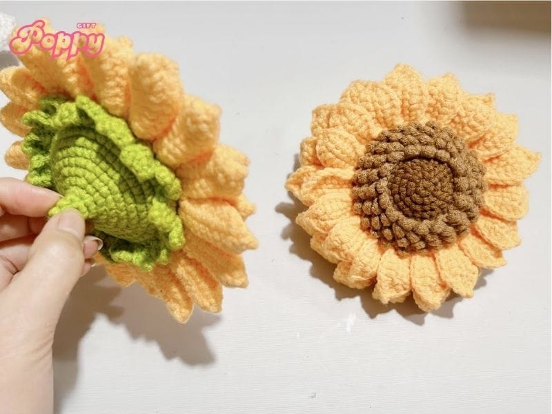 dụng cụ chuẩn bị chart móc hoa hướng dương