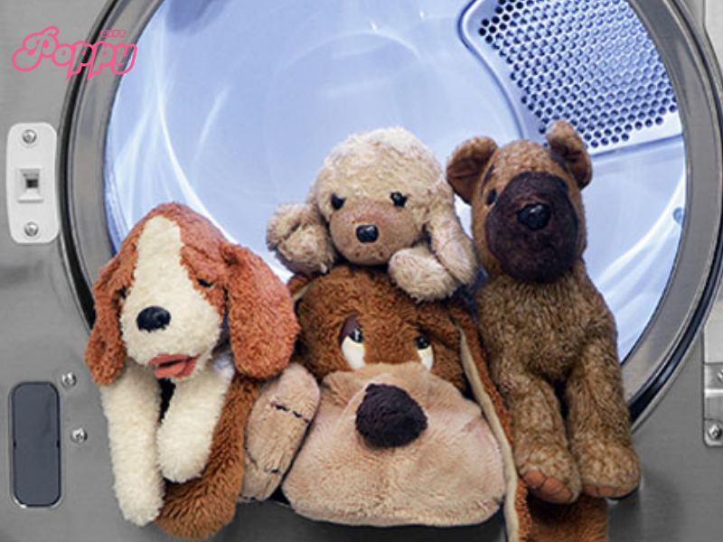 Cách giặt gấu bông bằng dầu gội của bé